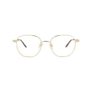 Alexander McQueen Round-Frame Metal Optical Frames Gold Mens